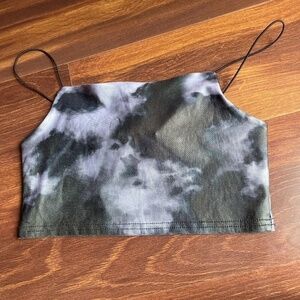 🌿SALE🌿TOPSHOP Tie Dye Crop top size 0